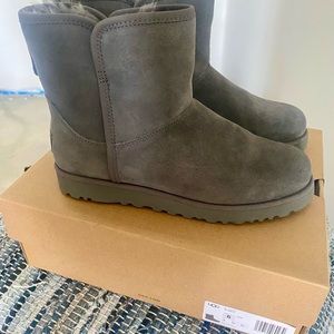 UGG boots gray in color size 6